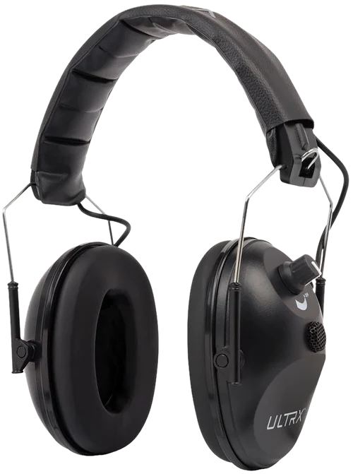 Allen ULTRX E-Muff, Electronic Earmuff, NRR 23dB, Black