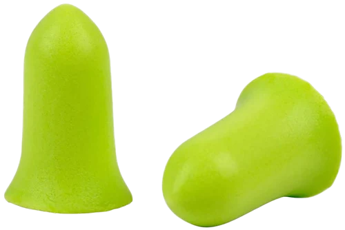 Allen ULTRX Tapered Foam Plugs, NRR 32dB, Lime Green, 25 Pairs