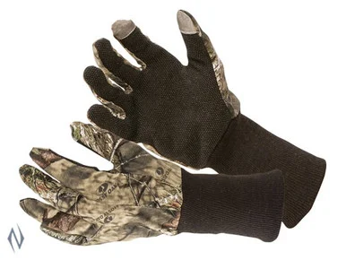 ALLEN VANISH JERSEY GLOVES MOSSY OAK CAMO