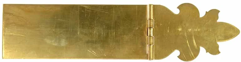 Allentown - Bethlehem longrifle Patchbox Kit,brass, 7" overall length