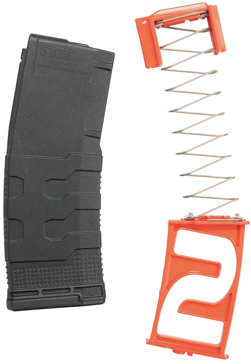 Amend2 Magazine, Mod 3, 223 Remington/5.56mm, 10rd, 30rd Body Style, Fits AR s, Polymer Construction, Black