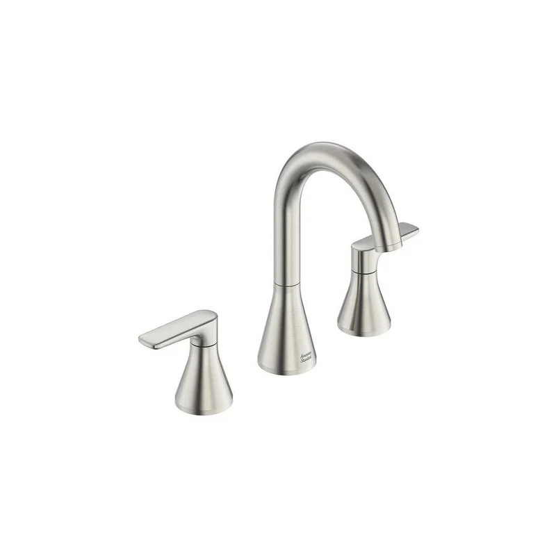 American Standard Aspirations Two Handle Widespread Bathroom Sink Faucet in Brushed Nickel | Ferguson