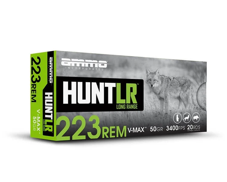 Ammo Inc 223 Remington 50 GR V-MAX Ammo
