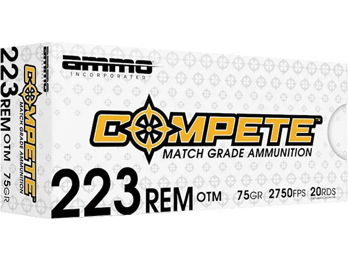 Ammo Inc 223 Remington 75 GR OTM Ammo