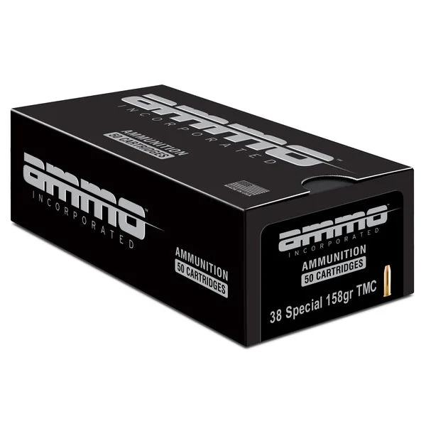 AMMO INC 38 SPEC 158GR TMC 50RD