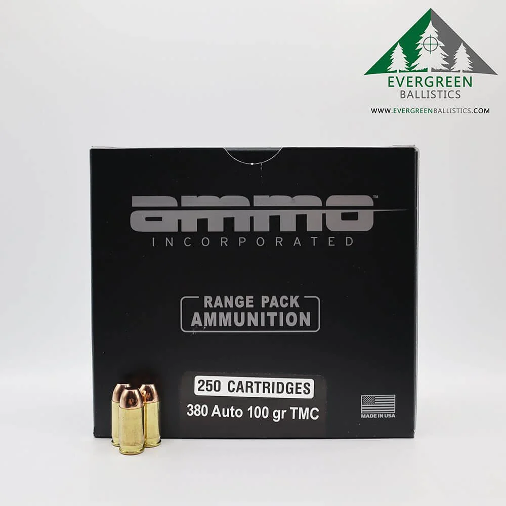 Ammo Inc 380 Auto – 250 Rd Range Pack