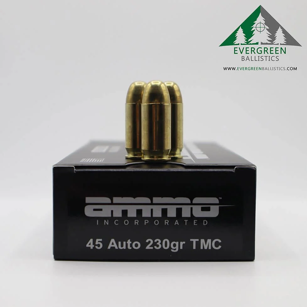 Ammo Inc 45 Auto 230 Grain TMC Ammo
