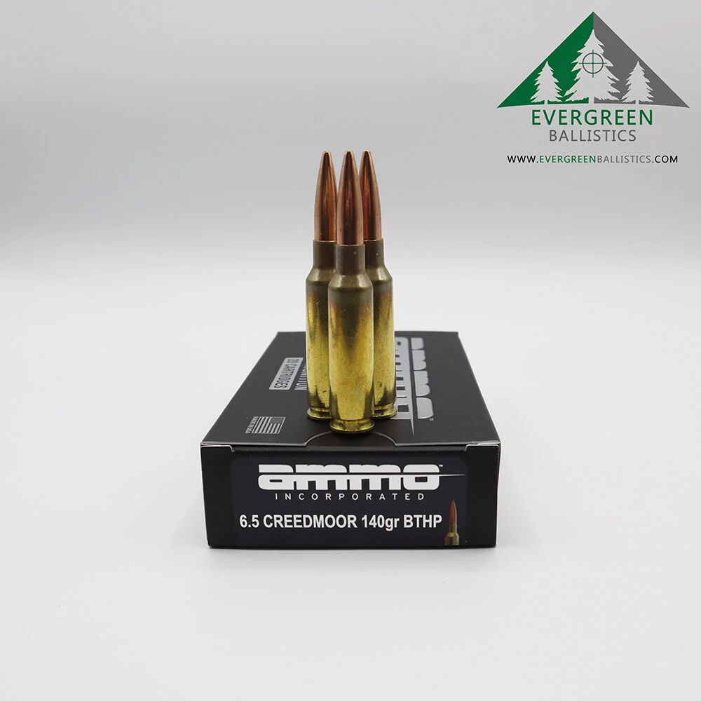 Ammo Inc 6.5 Creedmoor 140 Gr BTHP Ammo