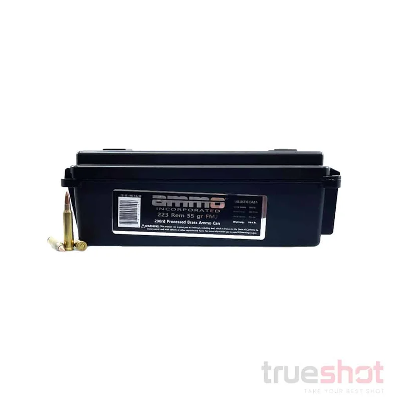 Ammo Inc. – Reman – 223 Rem – 55 Grain – FMJ