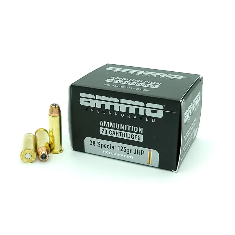 Ammo Inc. Signature 38 Special 125 Grain JHP