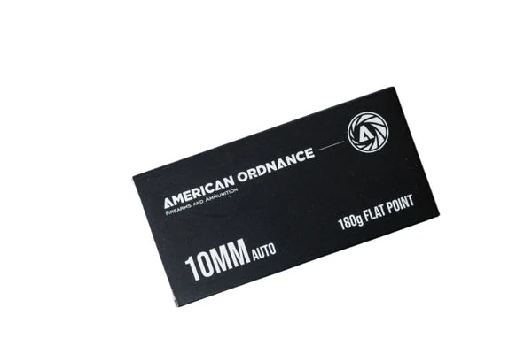 Ammunetix 10MM Auto 180g Flat Point FMJ 500rd Bulk Pack