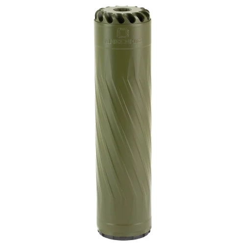 ANECHOIC 35, Suppressor, 9MM, Titanium Construction, Cerakote Finish, Olive Drab Green, Includes 1/2X28 Direct Thread Mount