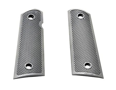 Archangel AA107 Grip PanelsMade of Aluminum With Black Anodized Diamond Checkering Finish for 1911 Government