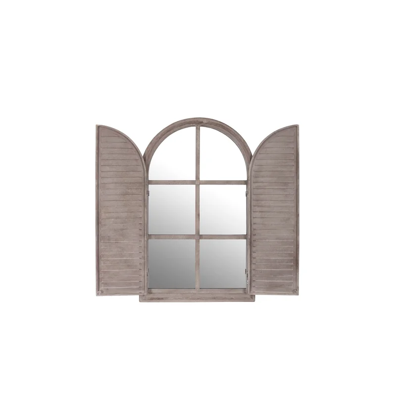 Arched Shutter Mirror