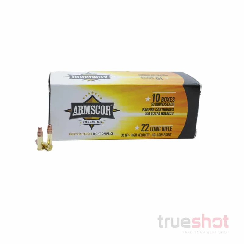 Armscor – 22 Long Rifle – 36 Grain – HVHP Copper
