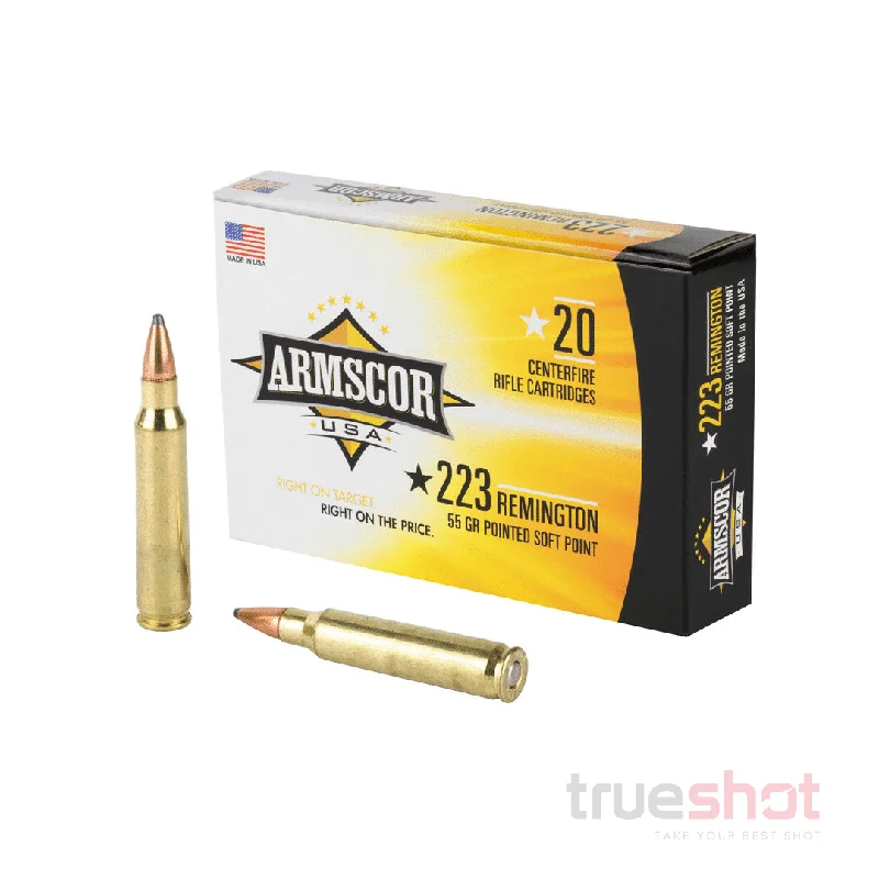 Armscor – 223 Rem – 55 Grain – Pointed Soft Point