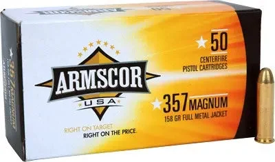 ARMSCOR 357 MAG 158GR FMJ 50RD