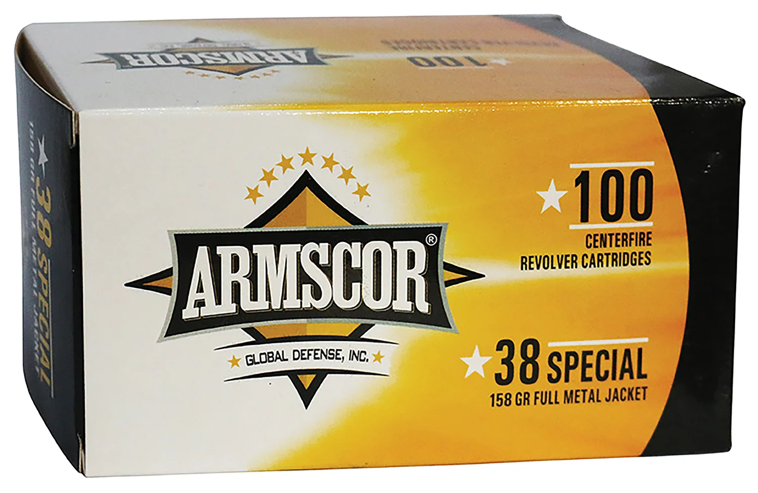 ARMSCOR 38SPL 158GR FMJ 100/1200