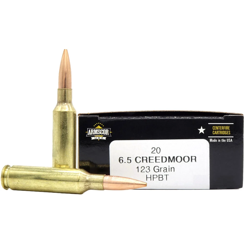 Armscor FAC65C1N USA Competition Hollow Point Boat Tail HPBT 123 Grain 6.5mm Creedmoor