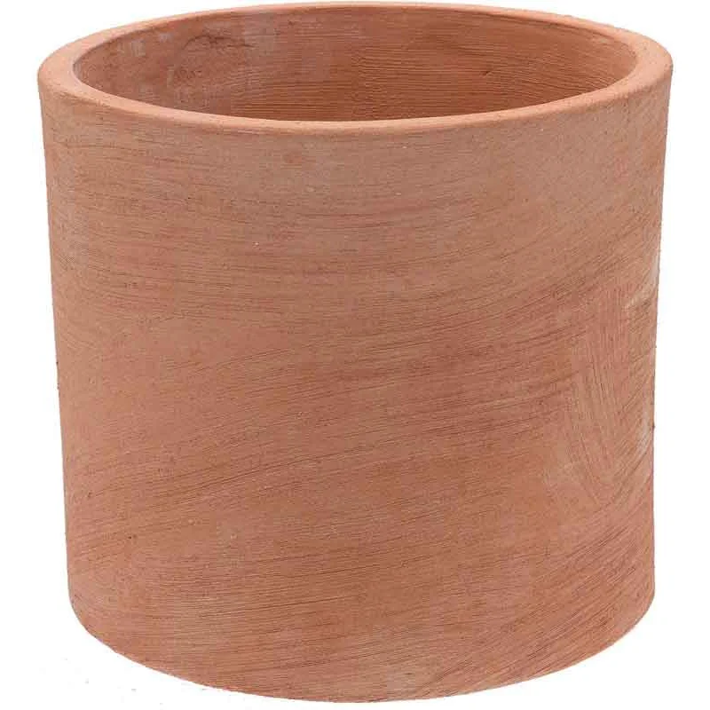 Artisinal Terracotta Modern Cylinder 45cm H40cm (Cilindro Moderne)