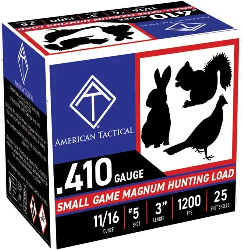 ATI GAME LOAD 410 3" 11/16OZ #5 1200FPS 250RD CASE