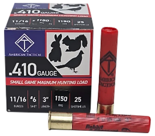 ATI Target Load 410 Gauge 3" 11/16oz 6 Shot, 25rd Box