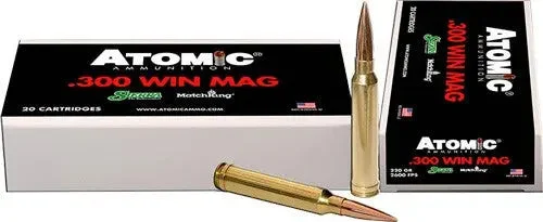 ATOMIC 300 WIN MAG 220GR MATCH KING HPBT 20RD