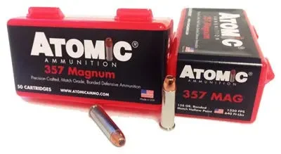 ATOMIC 357 MAG 158GR JHP 50RD