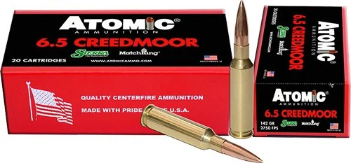 Atomic 404 Match Hollow Point Match142 Grain 6.5mm Creedmoor