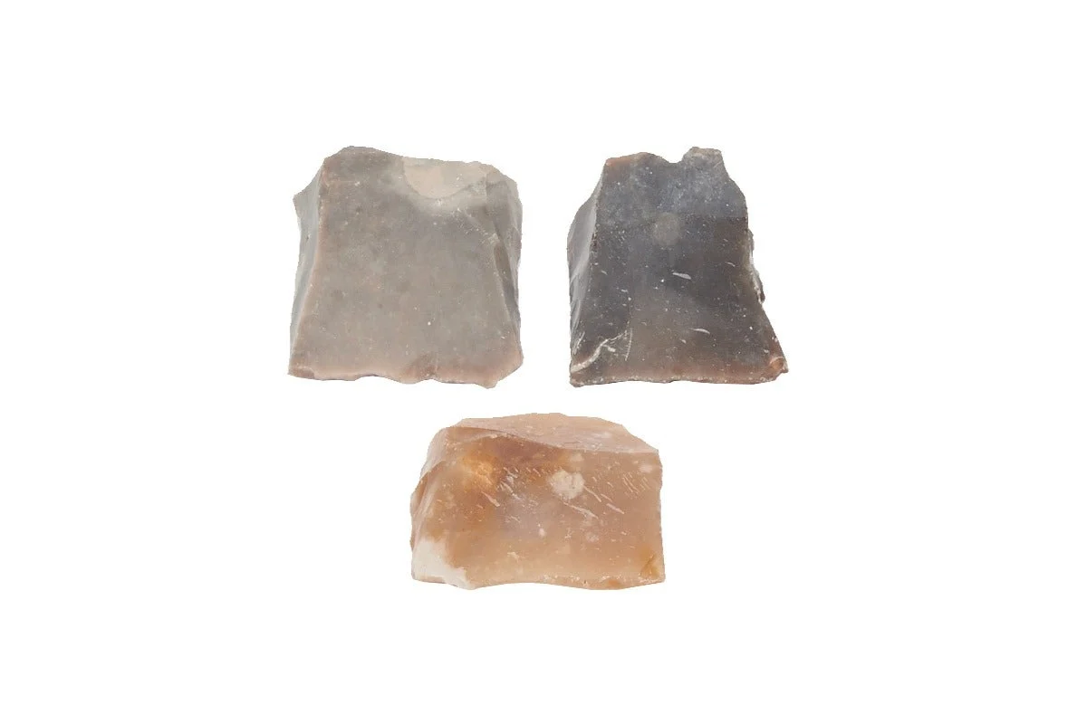 Authentic 18th Century Flintlock Standard Flints - 7/8" - MZ1208