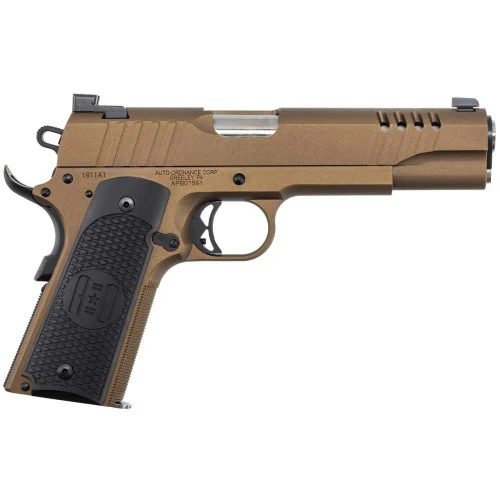Auto-Ordnance 1911A1 45 ACP, 5" Barrel, Burnt Bronze, 7rd