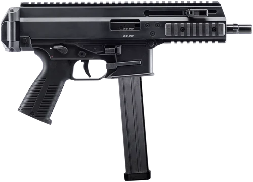 B&T APC45 Pro, 45 ACP, 6.80" Barrel, Tri-Lug Attachment, Black, Ambi Controls, 25rd