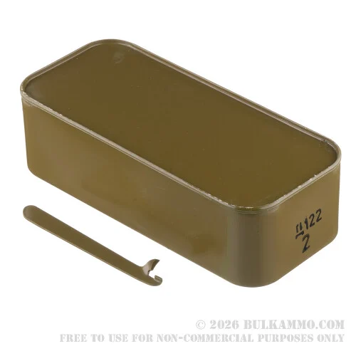 800 Rounds of 9mm Ammo by Wolf Military Classic - 115gr FMJ