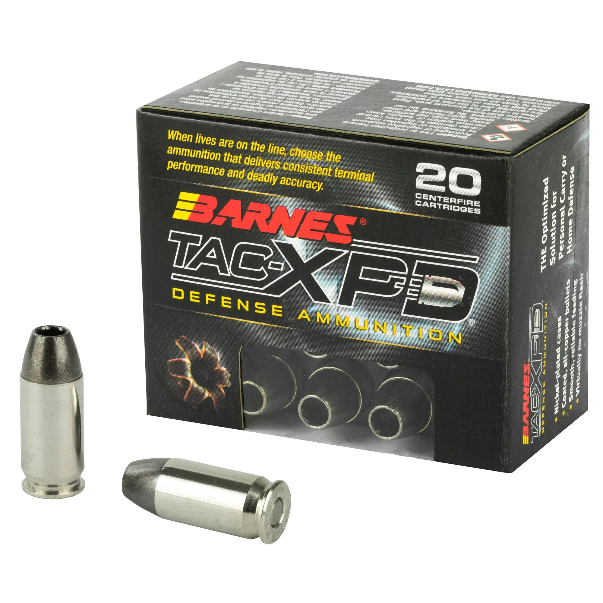 Barnes 21555TAC-XP185 Grain .45 ACP/Auto