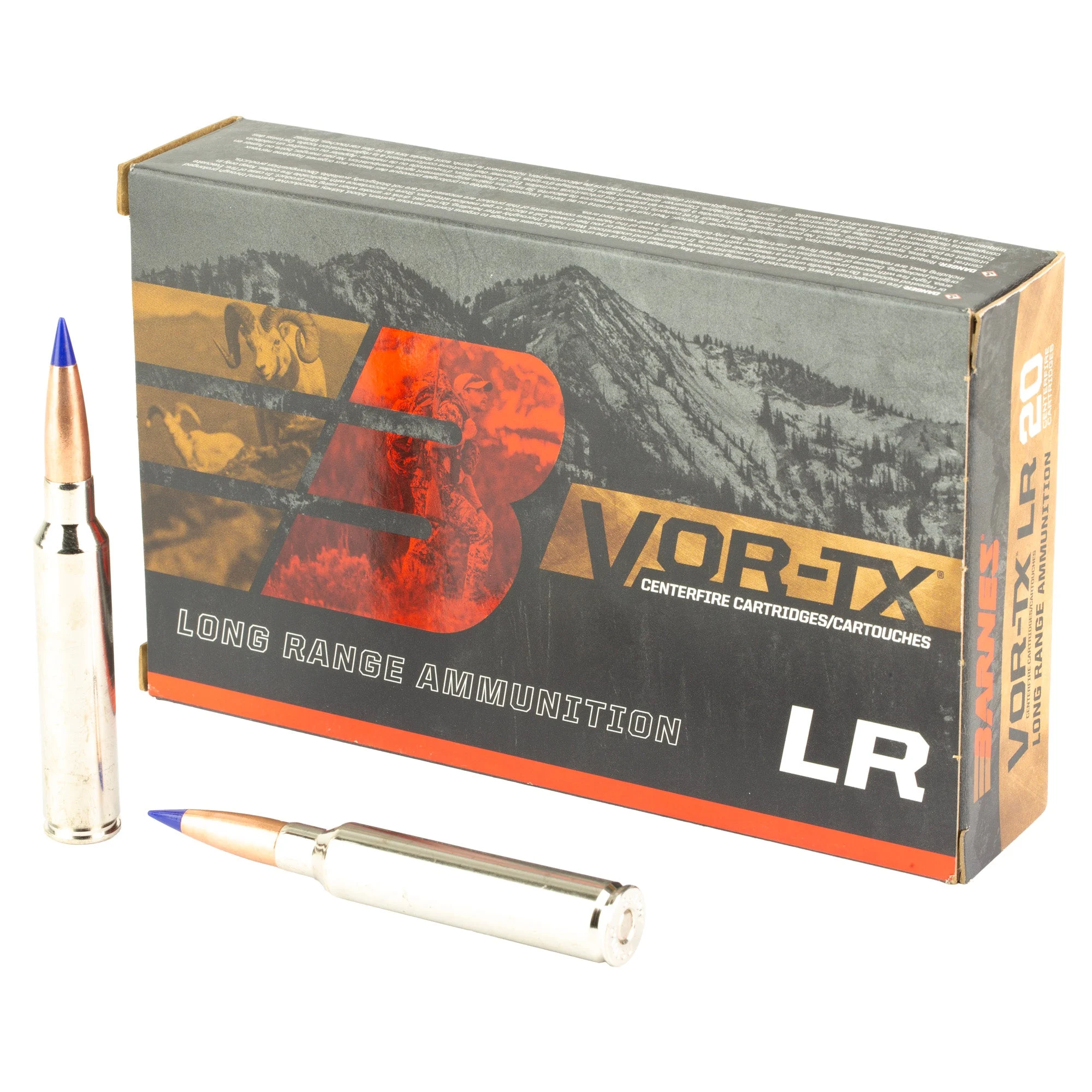 Barnes 28986 VOR-TX Long Range LRX Boat Tail127 Grain 6.5mm Creedmoor