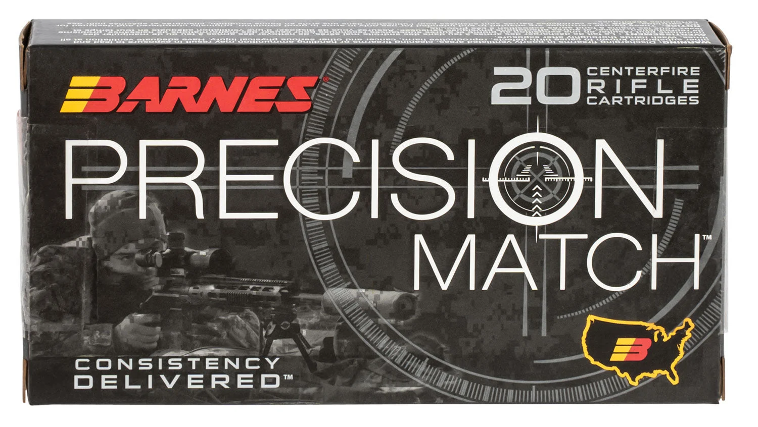 Barnes 30814 Precision Match Open Tip Match Boat Tail112 Grain 6mm Creedmoor