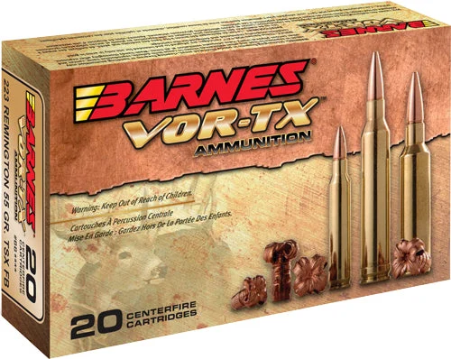 Barnes 31191 VOR-TX TSX Boat Tail70 Grain 5.56x45mm NATO