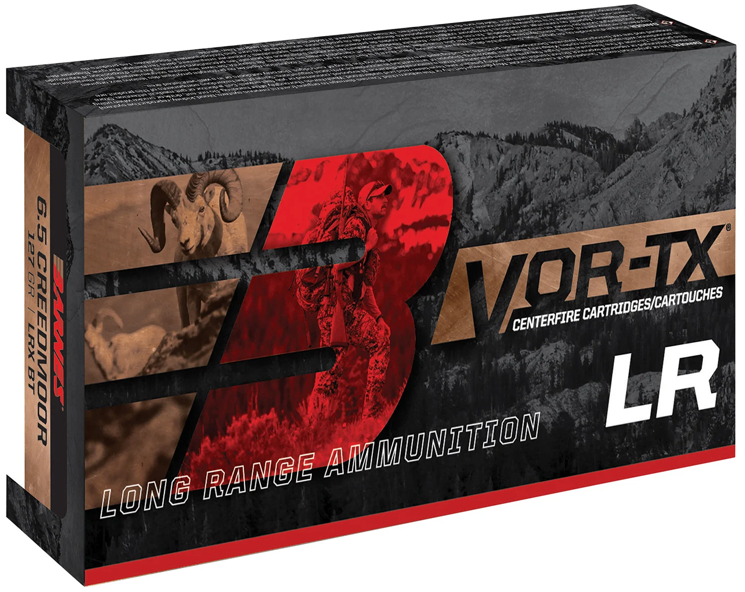 Barnes 31198 VOR-TX Long Range LRX Boat Tail129 Grain .270 Winchester