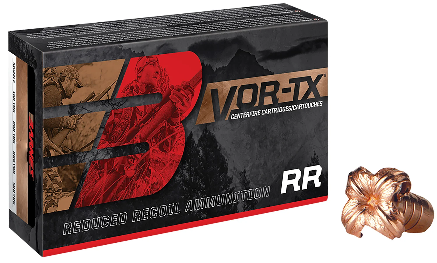 Barnes Bullets 32233 270Win 110gr TTSX Boat Tail 20 Per Box/10 Case