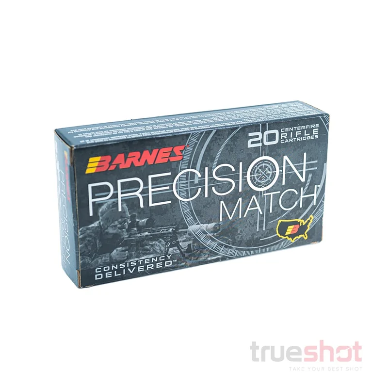Barnes Precision Match 6mm Creedmoor 112 Grain Open Tip Match
