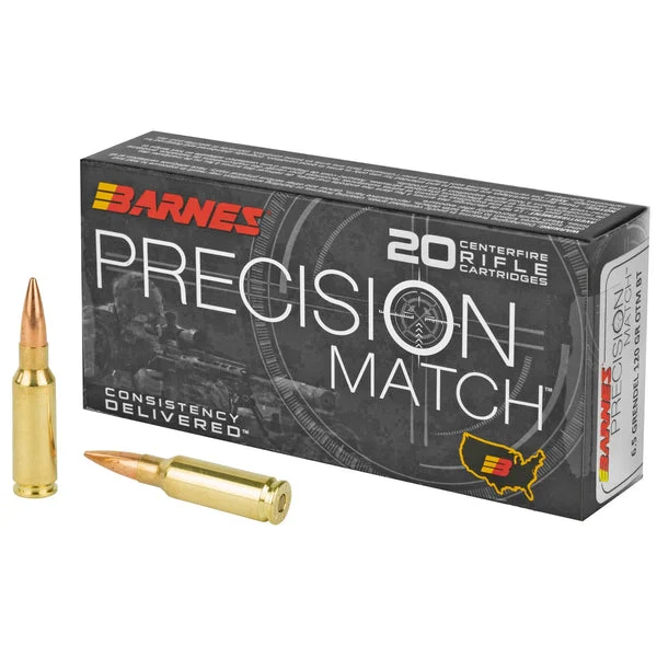 BARNES PRECISION MTH 6.5 GRN 120GR MB OTM 20RD