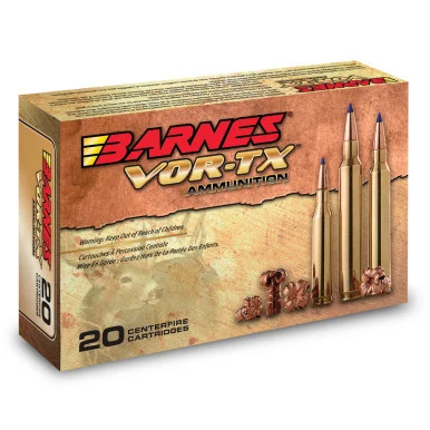 Barnes VOR-TX 6.5 Creedmoor TTSX 127 Gr – Lead-Free Hunting Ammo | 20 Rounds