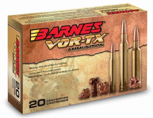 Barnes VOR-TX Rifle 450 Bushmaster 250gr, TSX - FB, 20rd Box