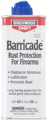 Barricade Rust Preventative,4.5 oz. liquid, by Birchwood Casey