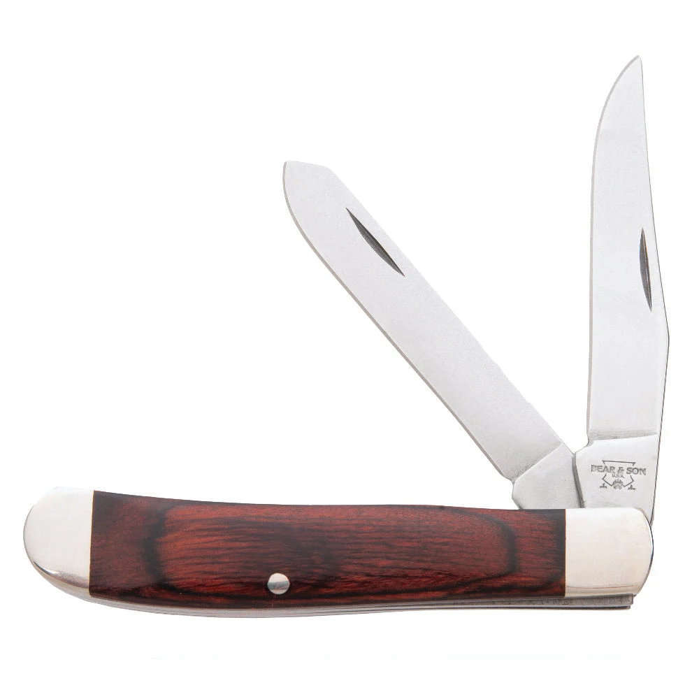 Bear and Son 207R Mini Trapper Rosewood Slipjoint Knife