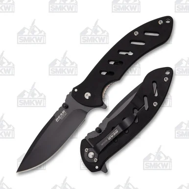 Bear & Son Bear Edge Large Brisk Folding Knife Black BR61513