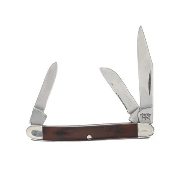 Bear & Son Small Stockman Folding Knife Rosewood BR233R