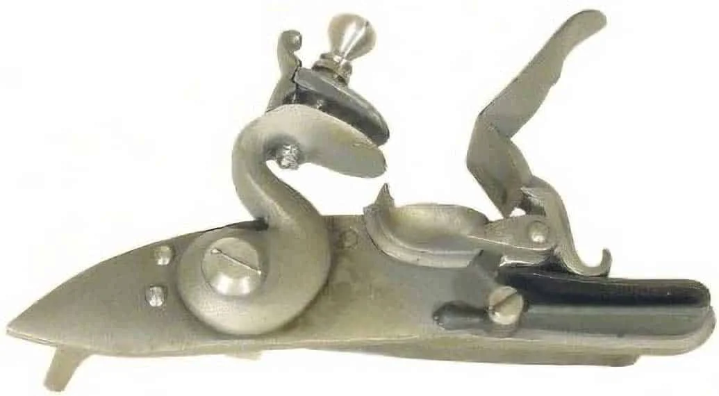 Becky Pistol – Round Faced – Flintlock – Right Hand