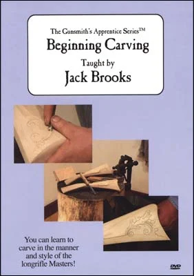 Beginning Carving on DVD The Gunsmith's Apprentice Series, by Jack Brooks