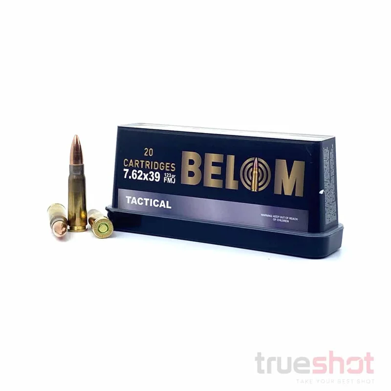 Belom 7.62×39 123 Grain FMJ: High-Quality Ammunition for Optimal Performance